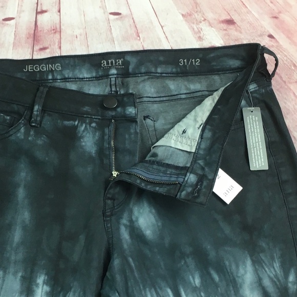💸NWT A.N.A Mid Rise Super Skinny Jegging sz 12/31 - Picture 3 of 7